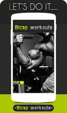 Bicep Workouts android App screenshot 3